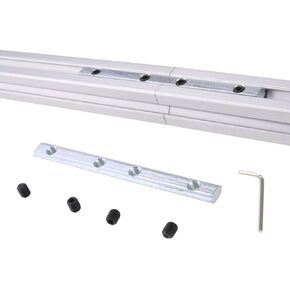 YXQ 10Pcs Straight Line Connector 2020 Series Inside 3.9 Inch Joint Bracket with M5 Screws for 6mm T Slot Aluminum Extrusion Profile