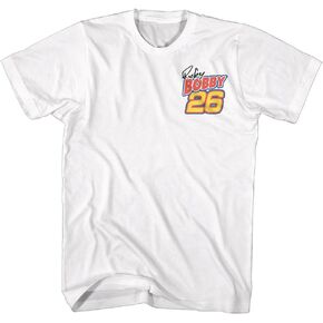 Talladega Nights Ricky Bobby Best There Is Front & Back Print Mens White Short Sleeve T Shirt Graphic Tee