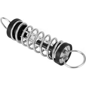 Fydun Boat Mooring Spring, Stainless Steel Boat Anchor Dock Line Mooring Spring 6 x 300mm Marine Hardware for Inflatable, Kayak, Yacht