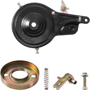 KAMIER Upgraded 80mm Rear Band Drum Brake Assembly Replacement for Razor E325 E300S E300 E200 E200S RX200 Electric Scooter Schwinn Meridian Trike S500 Kids E-Bike E-Scooter Tricycle Hevay Duty Parts