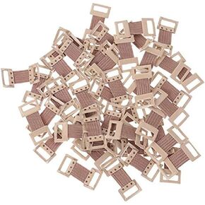 12Pcs Nude Color Bandage Clips Only Elastic Bandage Clips Bandage Wrap Clips Stretch Stretch Metal Clips, Replaceable Wrap Clips for Various Types Bandages,Bandaging Supplies