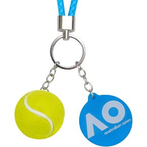 Mini Tennis ball Keychain, Grand Slam Style