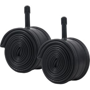 2-Pack 18x1.75/1.95 Bike Inner Tube,18 Inch AV32mm Schrader Bike Replacement Tubes Compatible with 18X1.75 18 x 1.90 18 x 1.95 Bike Tire Tube and More