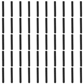 FEIYING 50Pcs Black M3 x 20mm Carbon Steel Hex Socket Set Grub Screws, 12.9 Grade Countersunk Machine Metric Screws,Headless Positioning Screws