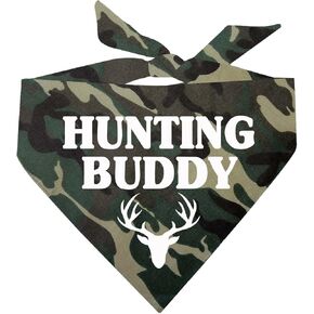 Hunting Buddy Dog Bandana (Camo, OS 94)