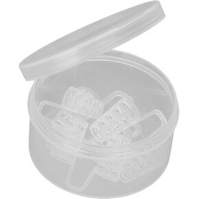 أجهزة مضادة للشخير، للنوم بهدوء 4 أحجام مختلفة، مشبك أنف مضاد للشخير محمول مع علبة بلاستيكية للسفر للاستخدام اليومي in Kuwait