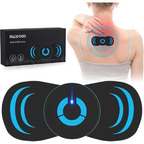 Wireless TENS Unit, 6 Modes 10 High Frequency Intensity TENS Unit Muscle Stimulator, Portable Rechargeable TENS EMS Muscle Stimulator for Pain Relief