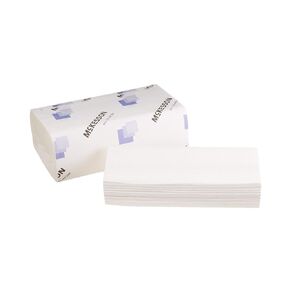 McKesson Multi-Fold Paper Towels for Bathroom or Kitchen, 1-Ply, White, 9.06 in x 9.45 in, 250 Towels, 16 Packs, 4000 Total