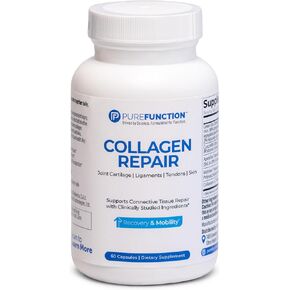Collagen Repair - Joint Health Supplement - Joint Cartilage, Tendon, Ligament Support - Supports Connective Tissue Repair - With Type 2 Collagen, Curcumin, Hyaluronic Acid & More, 60 Caps in Saudi Arabia