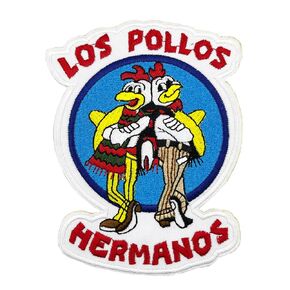5'' Los Pollos Hermanos Embroidered Iron on sew on Patch Applique