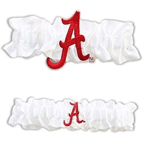 Divine Creations NCAA One to Keep, One to Throw Satin Garter Set in Kuwait