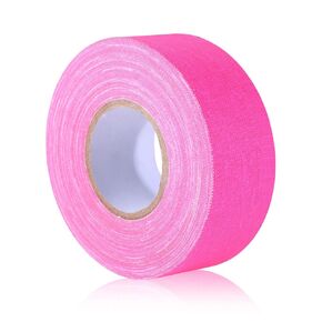 Neon Pink Gaffer Tape, Fluorescent Pink Spike Tape UV Blacklight Reactive Spike Tape for Stage Party Play Grid Floors Color Coding Floors Marking (1IN x 49 Feet)