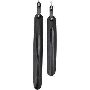 VGEBY1 Bike , 1 Pair Front Rear Mudguard Mud Guard Set with Reflective Strips(Black)