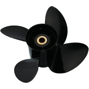 Boatman 14 1/4x19 Propeller OEM 3817468 fit Volvo Penta SX Drive All Models Engines 130-300HP,19 Spline Tooth,4 Blade,RH