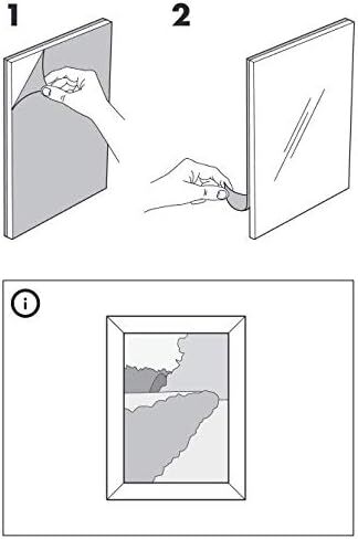 إطار ملصق بإطار صور أبيض، إطار مقاس 8 × 11 بوصة للصور الفوتوغرافية، إطار صورة معلق على الحائط أو عرض الطاولة للمستندات أو الشهادات، وحفلات الزفاف، والتخرج، والملصقات، والمطبوعات - A4 in Kuwait