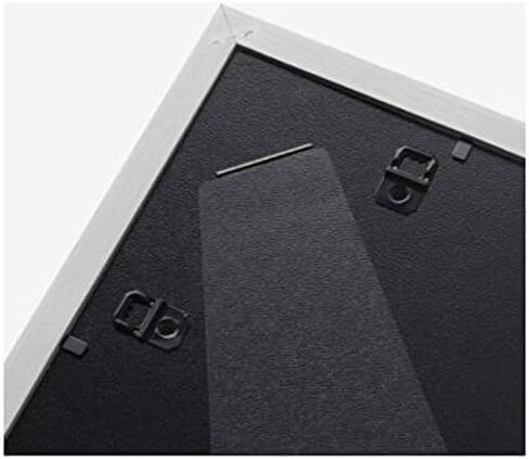 إطار ملصق بإطار صور أبيض، إطار مقاس 8 × 11 بوصة للصور الفوتوغرافية، إطار صورة معلق على الحائط أو عرض الطاولة للمستندات أو الشهادات، وحفلات الزفاف، والتخرج، والملصقات، والمطبوعات - A4 in Kuwait