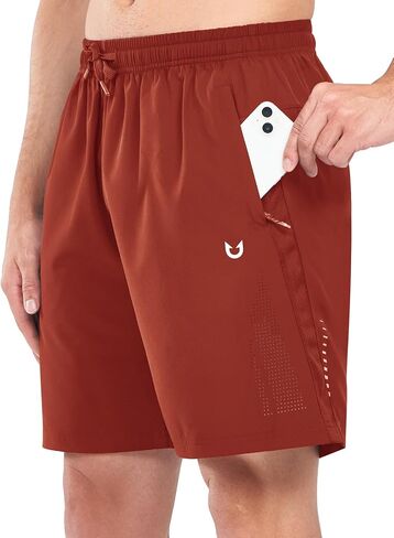 NORTHYARD Men's Athletic Running Shorts 7 Inch Quick Dry Lightweight Workout Gym Training Outdoor Sports Shorts in Saudi Arabia
