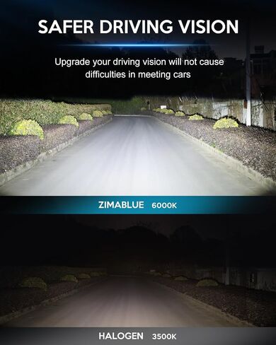 7 inch LED Headlight 2PCS Cool White High Low Beam Plug and Play 7" round Headlights H6024 LED Headlight DOT Approved Compatible with Jeep Wrangler JK TJ CJ, Truck SUV etc (Reflector (2pcs)) in Saudi Arabia