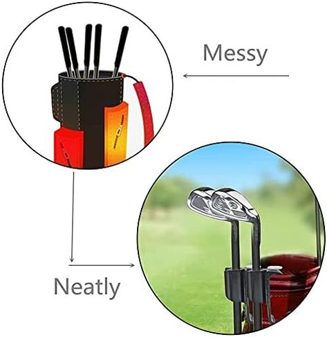 Golf Putter Clip Golf Bag Clip on Putter Clamp Holder Golf Putter Clip Organizer in Saudi Arabia
