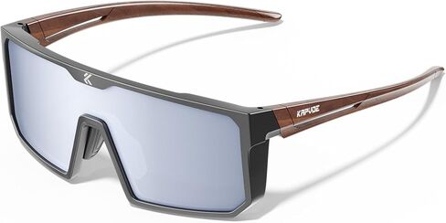 KAPVOE Polarized Cycling Glasses Sports Sunglasses for Men Women, UV400 Protection MTB Bicycle Baseball Mountain Bike Glasses in Saudi Arabia