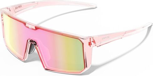 KAPVOE Polarized Cycling Glasses Sports Sunglasses for Men Women, UV400 Protection MTB Bicycle Baseball Mountain Bike Glasses in Saudi Arabia