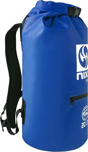 NIXY Premium 20L/30L Dry Backpack Accessory - Spacious Waterproof Storage Solution for All Your Outdoor Adventures, Paddleboarding, Kayaking, Camping & More (Blue, 20L) in Saudi Arabia