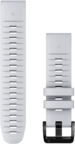 Garmin QuickFit 22 mm Watch Band - Fog Gray/Moss Silicone Band in Saudi Arabia