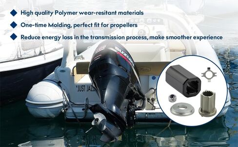 835257Q1 Flo-Torq II Hub Kit Replacement fit for Mercruiser Alpha/Mercury 135-300 HP/Bravo One/Mariner 40-60 HP CT/Alpha One Drives, Replace kit for Quicksilver Flo Torq II Hub Kit 3(below 400 HP) (5) in Kuwait