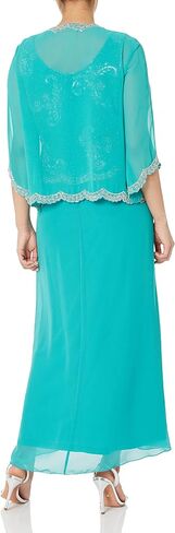 J Kara Women's Petite Beaded Jacket Dress in Saudi Arabia