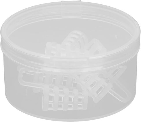 أجهزة مضادة للشخير، للنوم بهدوء 4 أحجام مختلفة، مشبك أنف مضاد للشخير محمول مع علبة بلاستيكية للسفر للاستخدام اليومي in Kuwait