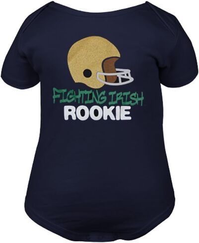 Outerstuff Notre Dame Fighting Irish Infant Rookie Helmet Creeper - كحلي (24 شهرًا) in Saudi Arabia