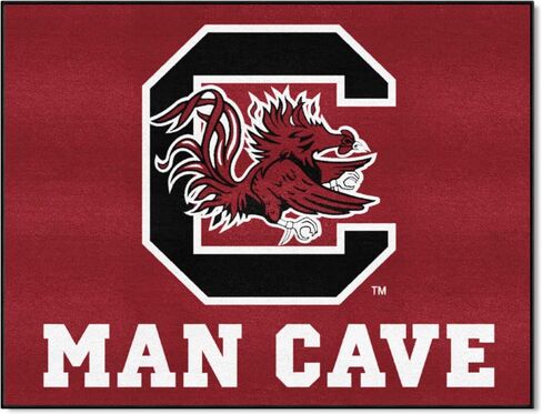 FANMATS 14693 سجادة South Carolina Gamecocks Man Cave All-Star - 34 بوصة × 42.5 بوصة. in Saudi Arabia