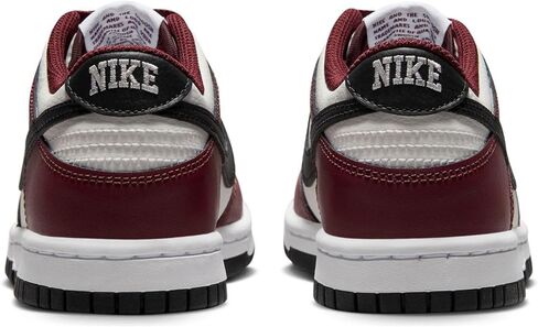 Nike Dunk Low Big Kids' Shoes (FZ4352-600, Dark Team Red/Summit White/) Size 3.5 in Saudi Arabia