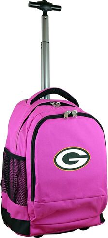 NFL Wheeled Backpack, 19-inches, Pink in Saudi Arabia