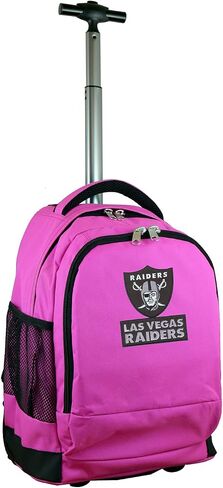 NFL Wheeled Backpack, 19-inches, Pink in Saudi Arabia