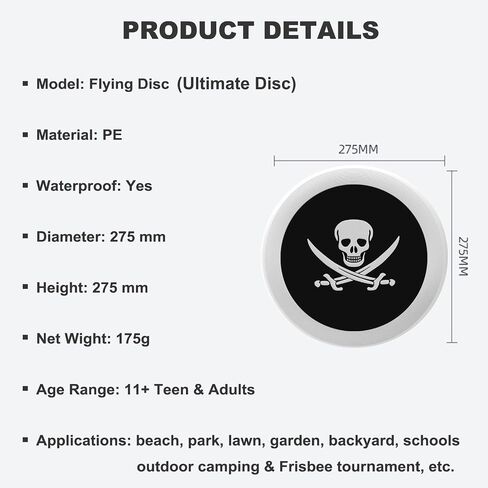 Anchor Outdoor Flying Disc Sailing Anchor Ocean Ultimate Disc 175g for Boys Girls Men Women Birthday Christmas in Saudi Arabia