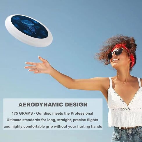 Phoenix Outdoor Flying Disc Fire Phoenix Black Ultimate Disc 175g for Boys Girls Men Women Birthday Christmas in Saudi Arabia