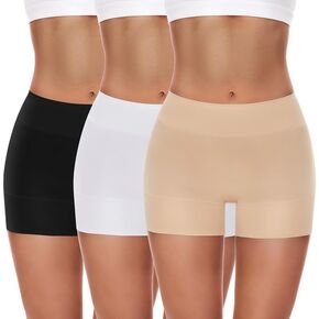 Shapewear Shorts for Women, Anti Chafing Shorts Boyshorts Panties Seamless Underwear Slip Shorts for Under Dress