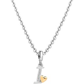 SBI Jewelry Women Girls Initial Letter Neckalce Silver Alphabet A-Z Pendant Gold Heart Gift for Sister BFF Friends Mom Daughter Granddaughter Birthday Anniversary
