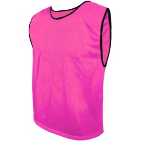 Pinnies Sport Strong Child Youth Teen Adult Bibs Soccer Basketball Football Running Scrimmage Team Practice Jersey