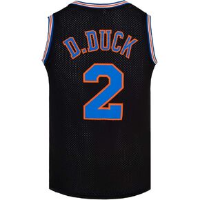 Mens Basketball Jersey #2 D Duck 90s Moive Space Shirts in Kuwait