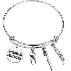 TGBJE Dentistry Gift Dental Hygienist Gift Women In Dentistry Bracelet RDH gift Dental Student Gift Future Dentist Gift