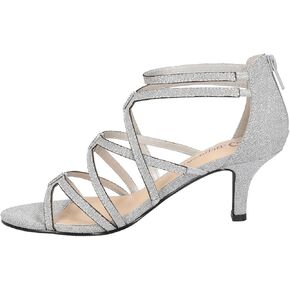 Bella Vita Womens Karlette Faux Suede Slip On Strappy Sandals