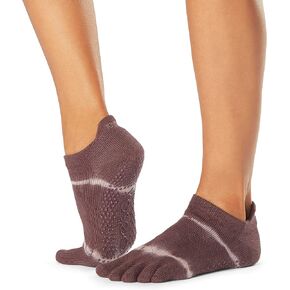 ToeSox Grip F/T Low Rise Quartz Wave Stripe, Small in Kuwait