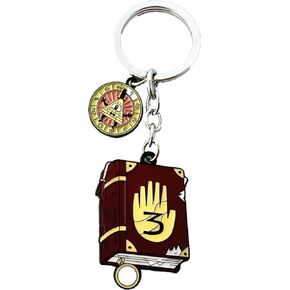 HBSWUI Gravity Fall Keychain Anime Cartoon Keychain Gifts for woman girl, 5, 0 in Kuwait