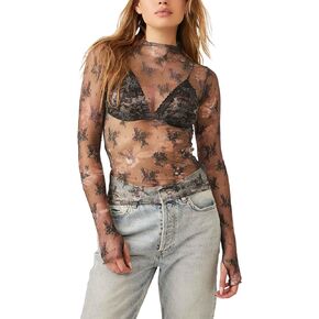 Free People Printed Lady Lux Layering