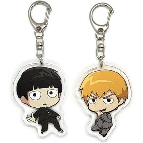 Inc. - Set of 2 Mob Psycho 100 Acrylic Keychain Arataka Reigen, Shigeo Kageyama v2