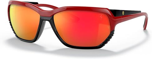 Ray-Ban Rb4366m Scuderia Ferrari Collection Square Sunglasses in Saudi Arabia