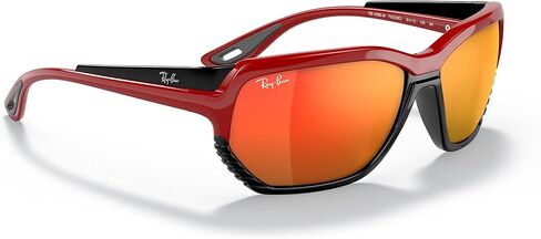 Ray-Ban Rb4366m Scuderia Ferrari Collection Square Sunglasses in Saudi Arabia