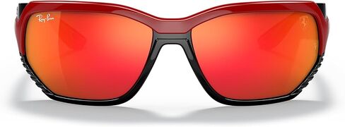 Ray-Ban Rb4366m Scuderia Ferrari Collection Square Sunglasses in Saudi Arabia